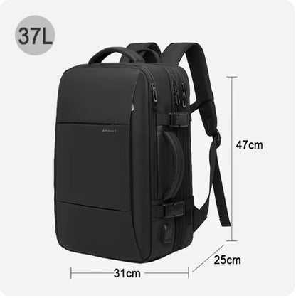 BANGE Expandable Travel Backpack