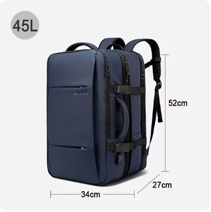 BANGE Expandable Travel Backpack