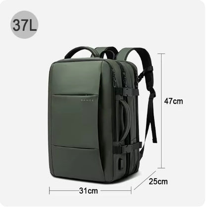 BANGE Expandable Travel Backpack