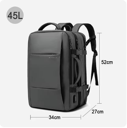 BANGE Expandable Travel Backpack