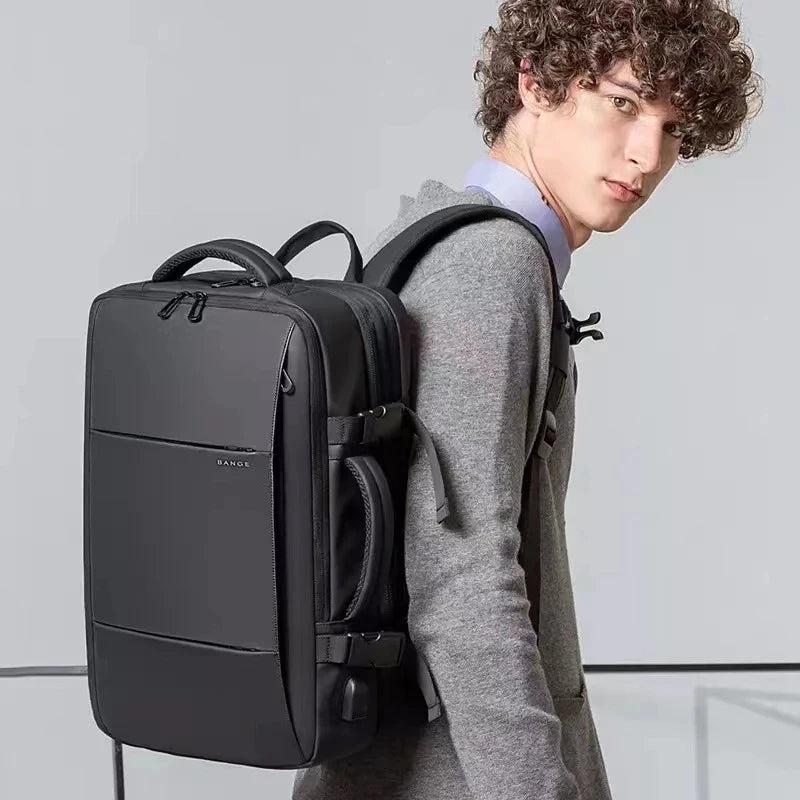 BANGE Expandable Travel Backpack